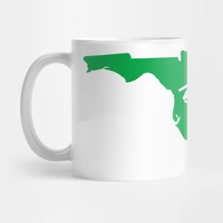 Florida Native FL Green Mug